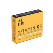 At Life Vitamin D3 Βιταμίνη για Ανοσοποιητικό 2000iu 60 tabs