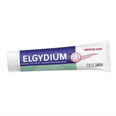 Elgydium Irritated Gums Καταπραϋντική Οδοντόκρεμα Για Ερεθισμένα Ούλα 75ml