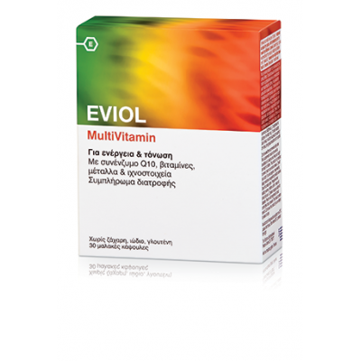 Eviol Multivitamin Πολυβιταμινούχο συμπλήρωμα διατροφής 30caps