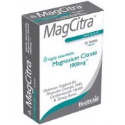 Health Aid Mag Citra Magnesium Citrate 1900mg 60tb