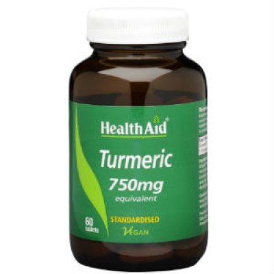 Health Aid Turmeric 750mg 60tbs