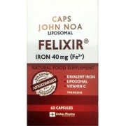 John Noa Liposomal Felixir Iron 40mg 60caps