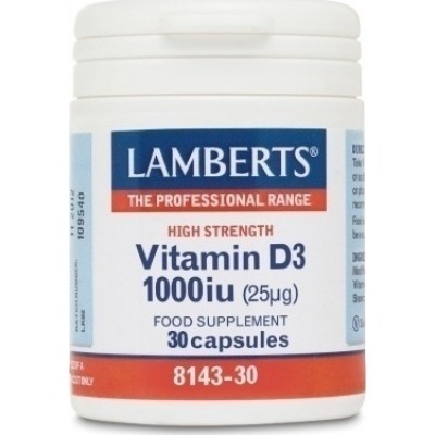 Lamberts Vitamin D3 1000IU 30caps