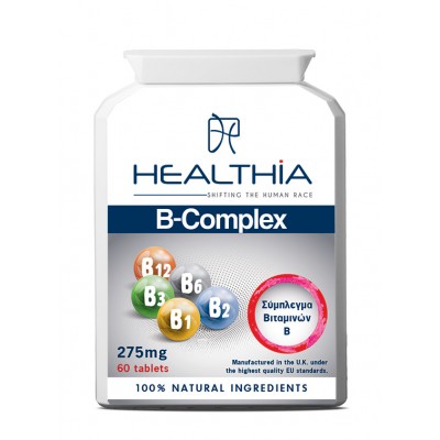 Healthia Vitamin B Complex 275mg 60tbs