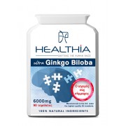 Healthia Ultra Ginkgo Biloba 6000mg 90tbs