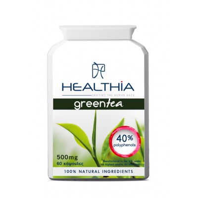 Healthia Green Tea 500mg 60caps