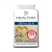 Healthia Ω3 Pure fish Oil 1000mg