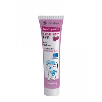 Frezyderm Sensiteeth First Toothpaste 6+ μηνών 40ml