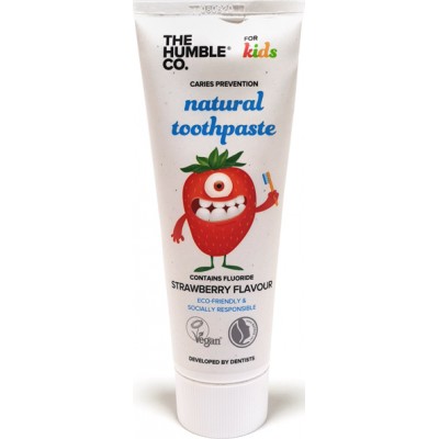 The Humble Co. Strawberry Kids Natural Toothpaste 75ml