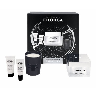 Filorga Time Filler Creme 50ml, Serum 7ml, Eyes 4ml & Αρωματικό Κερί 75g