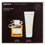 Korres Oceanic Amber Eau De Toilette 50ml, Aftershave 125ml & Lucky Charm
