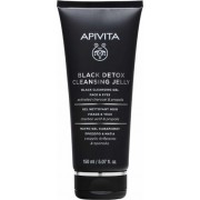 Apivita Μαύρο Gel Καθαρισμού Πρόσωπο & Μάτια 150ml