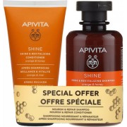 Apivita Shine Shampoo 250ml & Conditioner 150ml