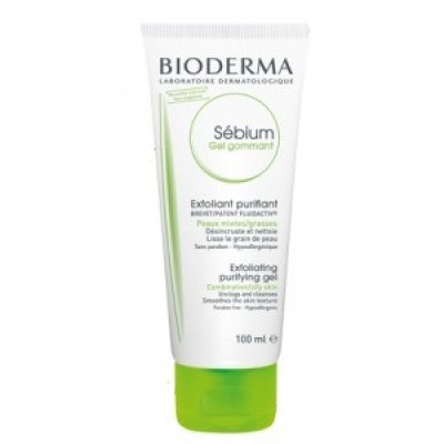 Bioderma Sebium gel gommant Απολεπιστικό gel καθαρισμού 100ml 