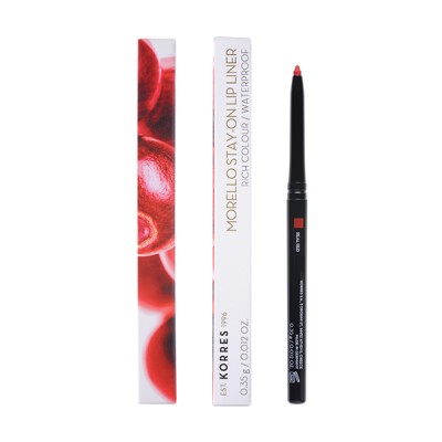 Korres Morello Stay-On Lip Liner 02 Real Red 0.35g