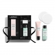 Lierac Hydragenist Eyes 15ml, The Micellar Water 50ml & Washable Cotton Pads