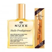 Nuxe Huile Prodigieuse 100ml & Nuxe Huile Prodigieuse Or Roll On 8ml