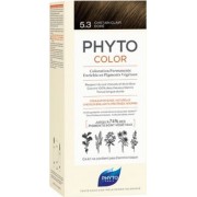 Phyto Phytocolor Μόνιμη Βαφή Μαλλιών 5.3 Καστανό Ανοιχτό Χρυσό