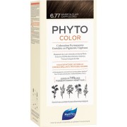 Phyto Phytocolor Μόνιμη Βαφή Μαλλιών 6.77 Μαρόν Ανοιχτό Καπουτσίνο