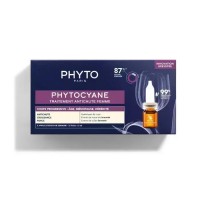 Phyto Phytocyane Θεραπεία Κατά της Γυναικείας Προοδευτικής Τριχόπτωσης 12ampx5ml