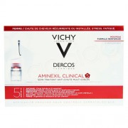Vichy Dercos Aminexil Clinical 5 Αντιμετώπιση της Τριχόπτωσης για Γυναίκες 21 monodoses