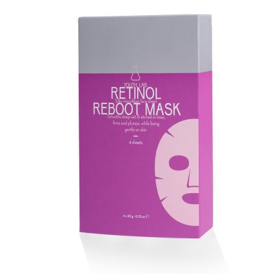 Youth Lab Retinol Reboot Mask 4 τμχ